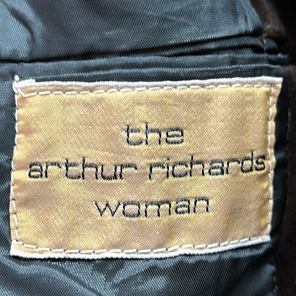 Vintage Ruth Meyers Inc. Oklahoma City Brown Velvet Blazer - Picture 6 of 7